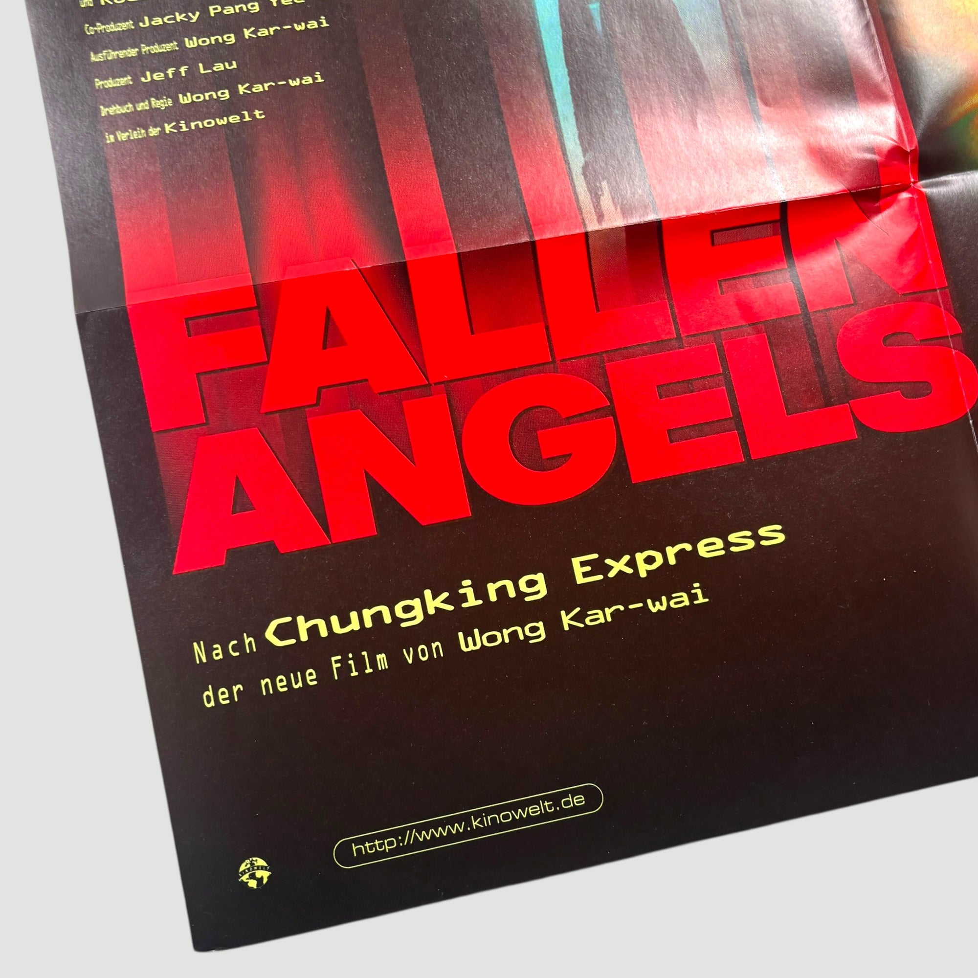 1995 Wong Kar-Wai Fallen Angels Release Poster