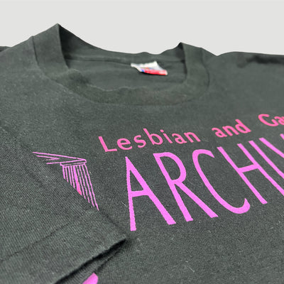 1990 Lesbian and Gay Archives San Diego T-Shirt