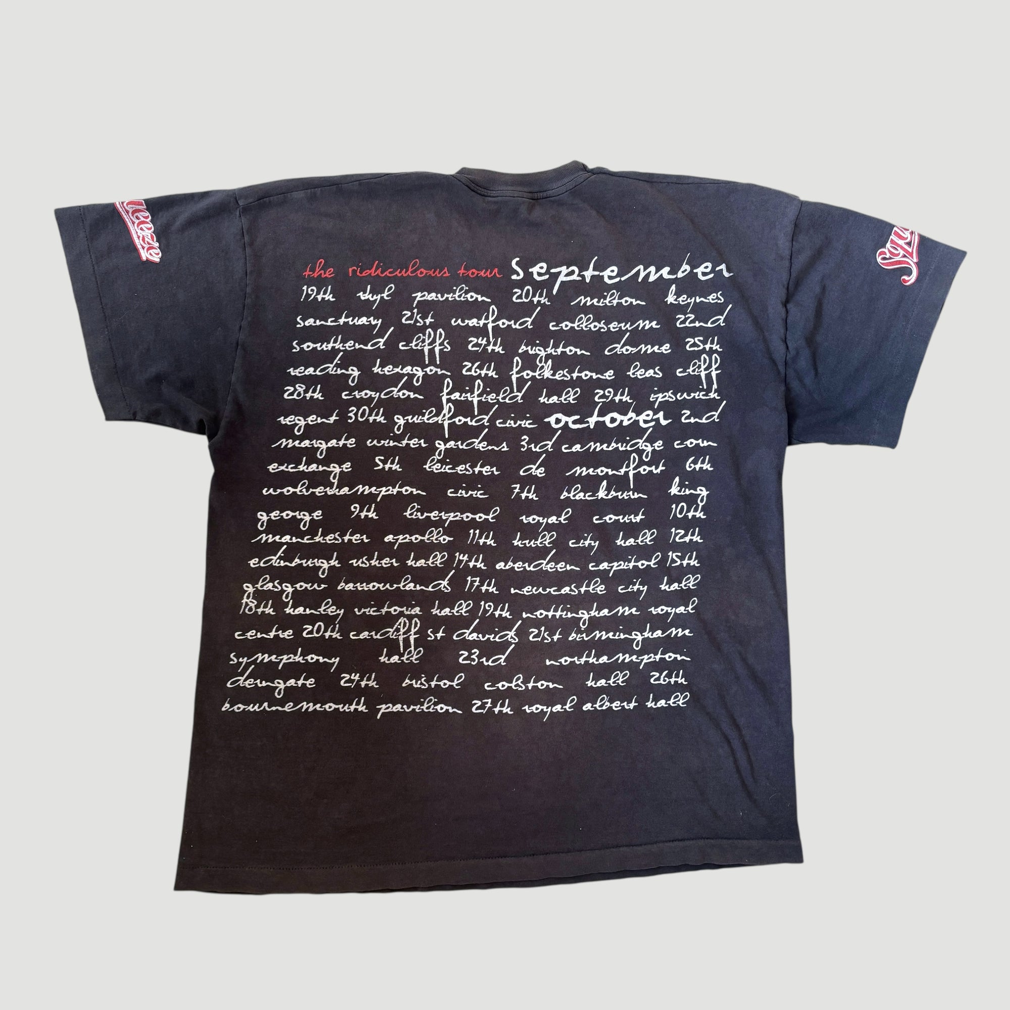 1995 Squeeze Ridiculous Tour T-Shirt