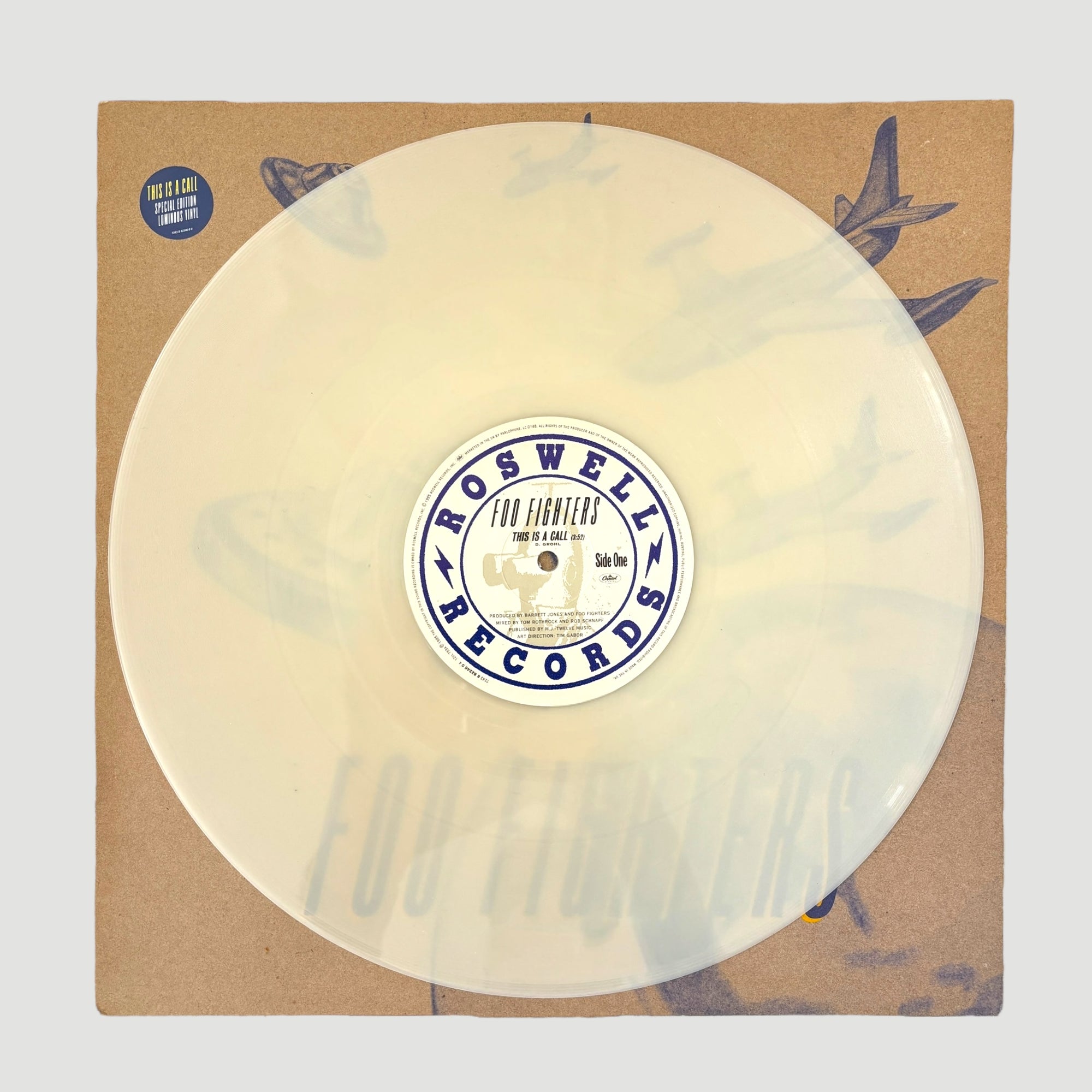 1995 Foo Fighters This is a Call Luminous UK 12" Single