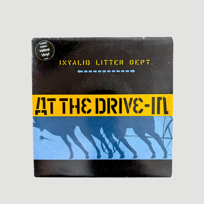 2000 At The Drive-In Invalid Litter Dept. UK 7" Single