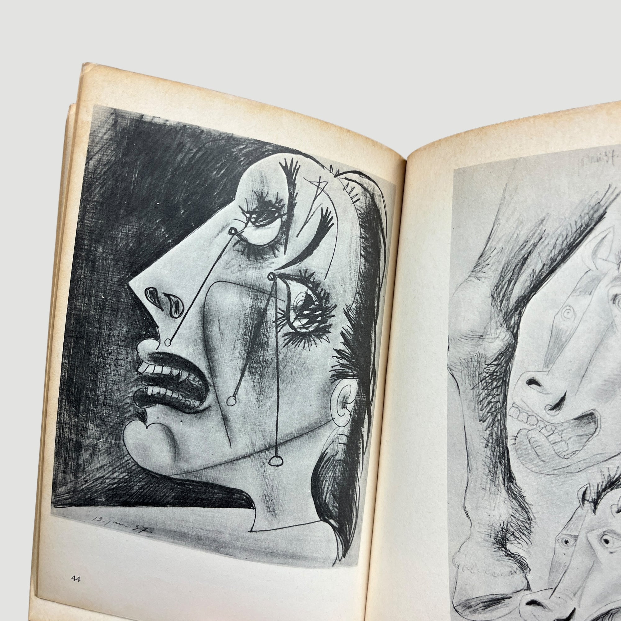 1965 Pablo Picasso Lithograph Print Book