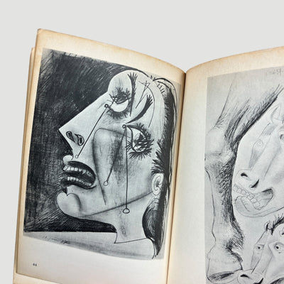 1965 Pablo Picasso Lithograph Print Book