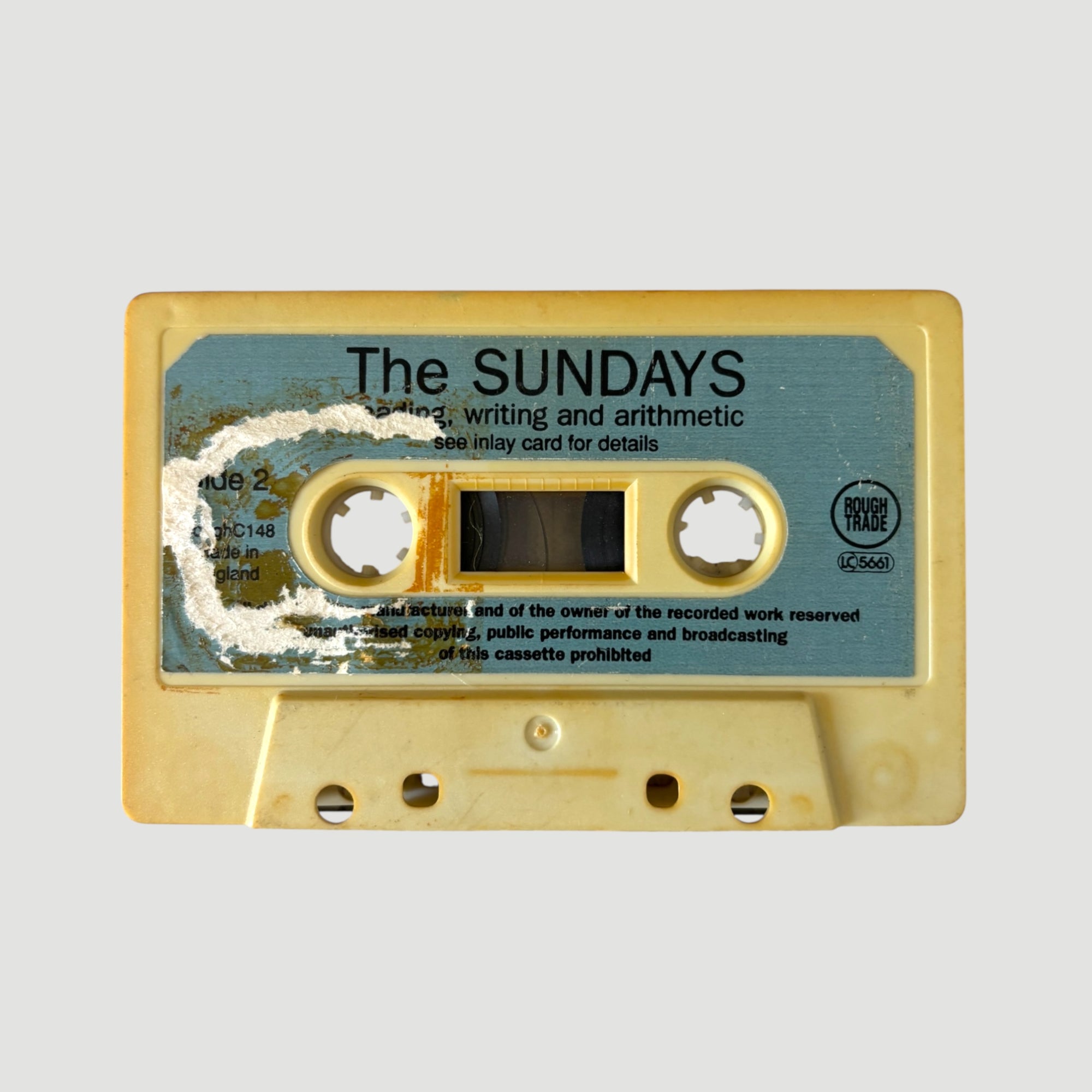 1990 The SUNDAYS Reading, Writing & Arithmetic UK Ex-Library Cassette