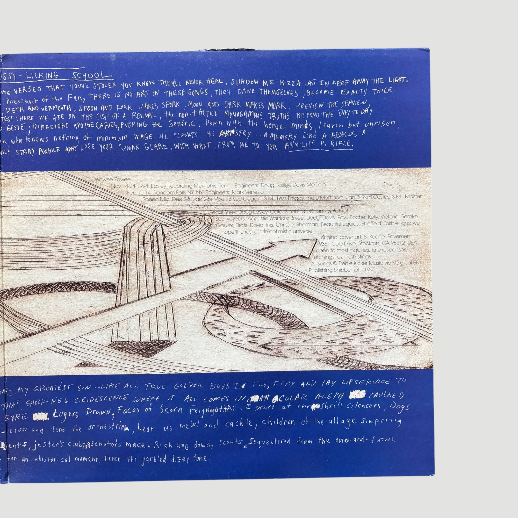 1995 Pavement Wowee Zowee UK 1st Press 2LP