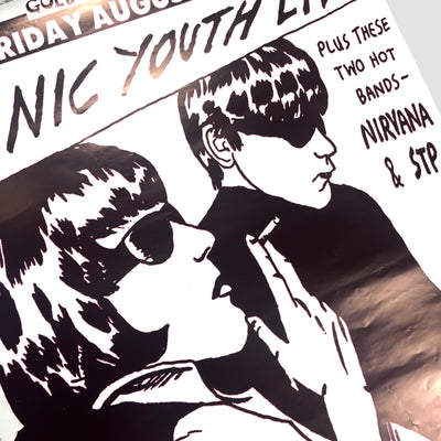 2000's Sonic Youth Live Goo Poster