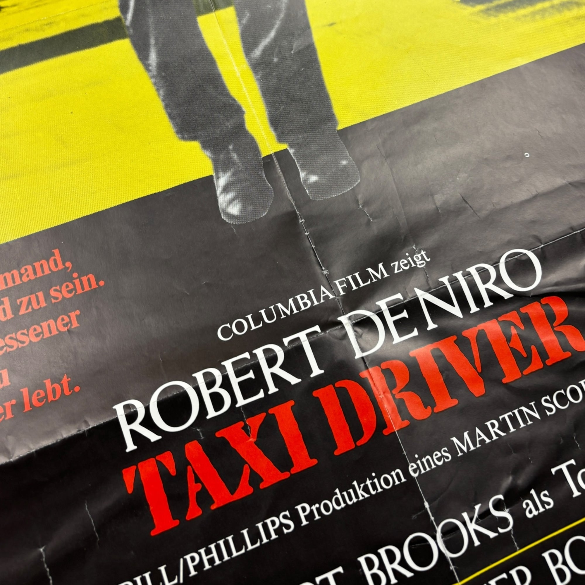 1976 Taxi Driver German Release Poster