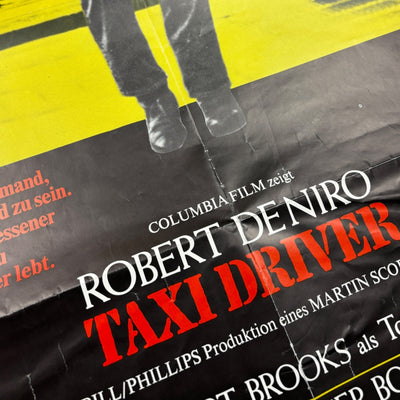 1976 Taxi Driver German Release Poster
