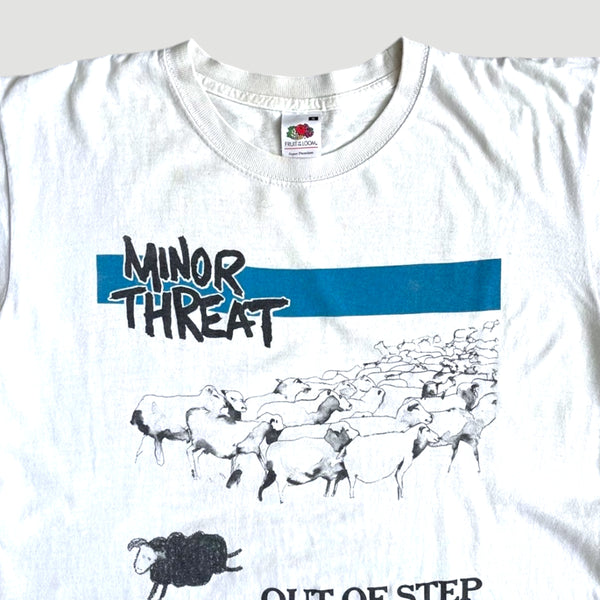 00's MINOR THREAT out of step Tシャツ L Mid 00's Minor Threat Out