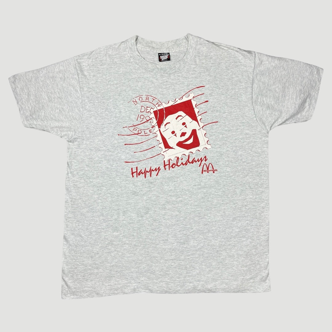 90's McDonalds Happy Holidays T-Shirt