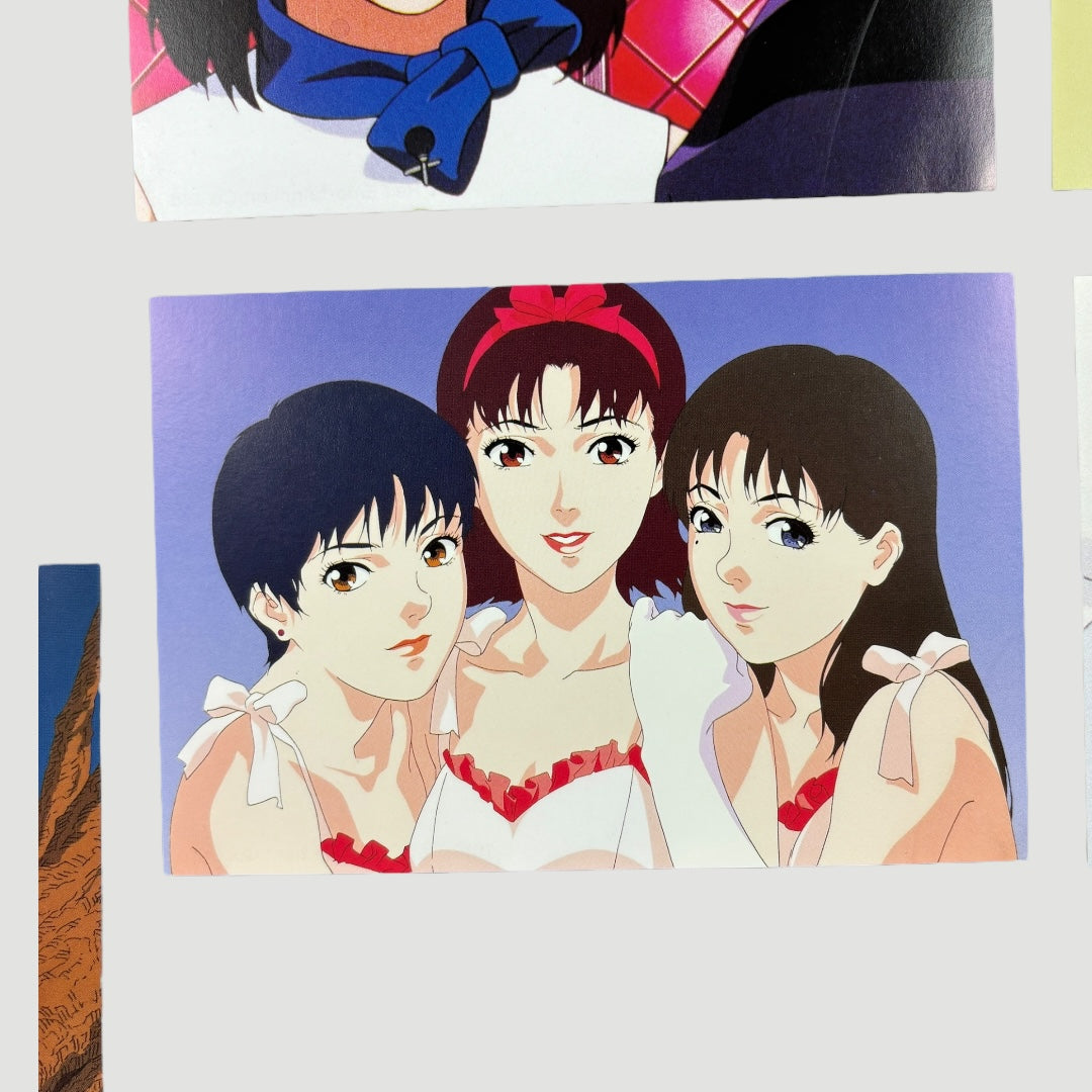 1997 Perfect Blue Japanese 8 Postcard Set