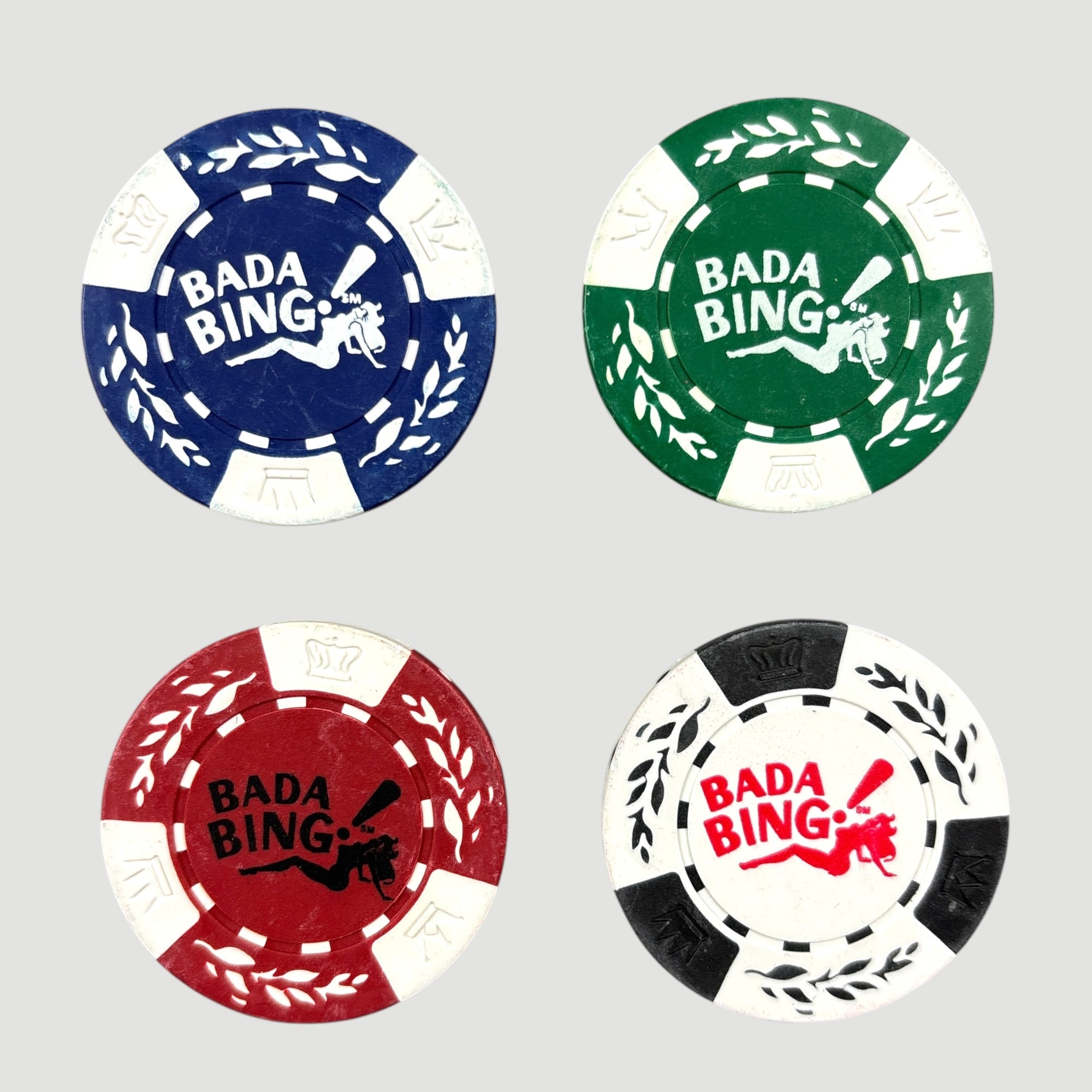 00's HBO The Sopranos Poker Chip Set Briefcase