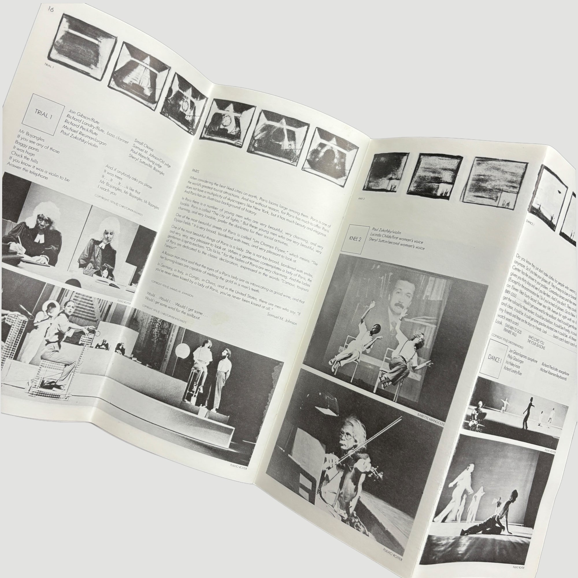 1979 Philp Glass Einstein on the Beach Cassette Boxset