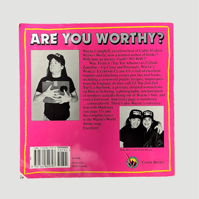 1991 Waynes World Extreme Close Up