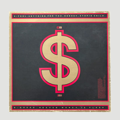 1986 Swans Greed UK 1st Press LP + Insert