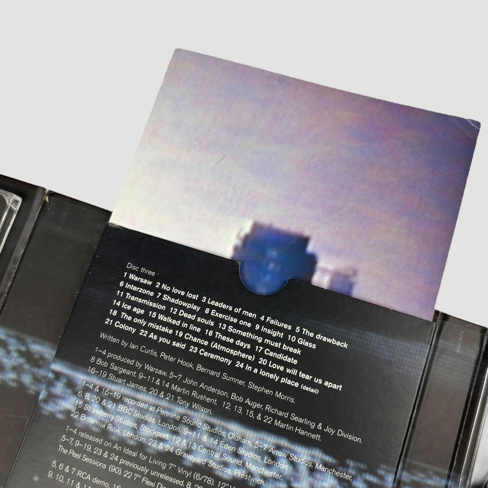 2008 Joy Division Heart and Soul UK 4CD Boxset