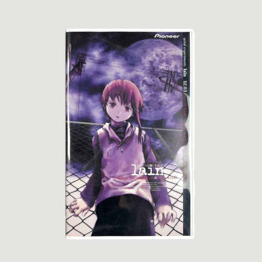1998 Serial Experiments Lain Japanese VHS