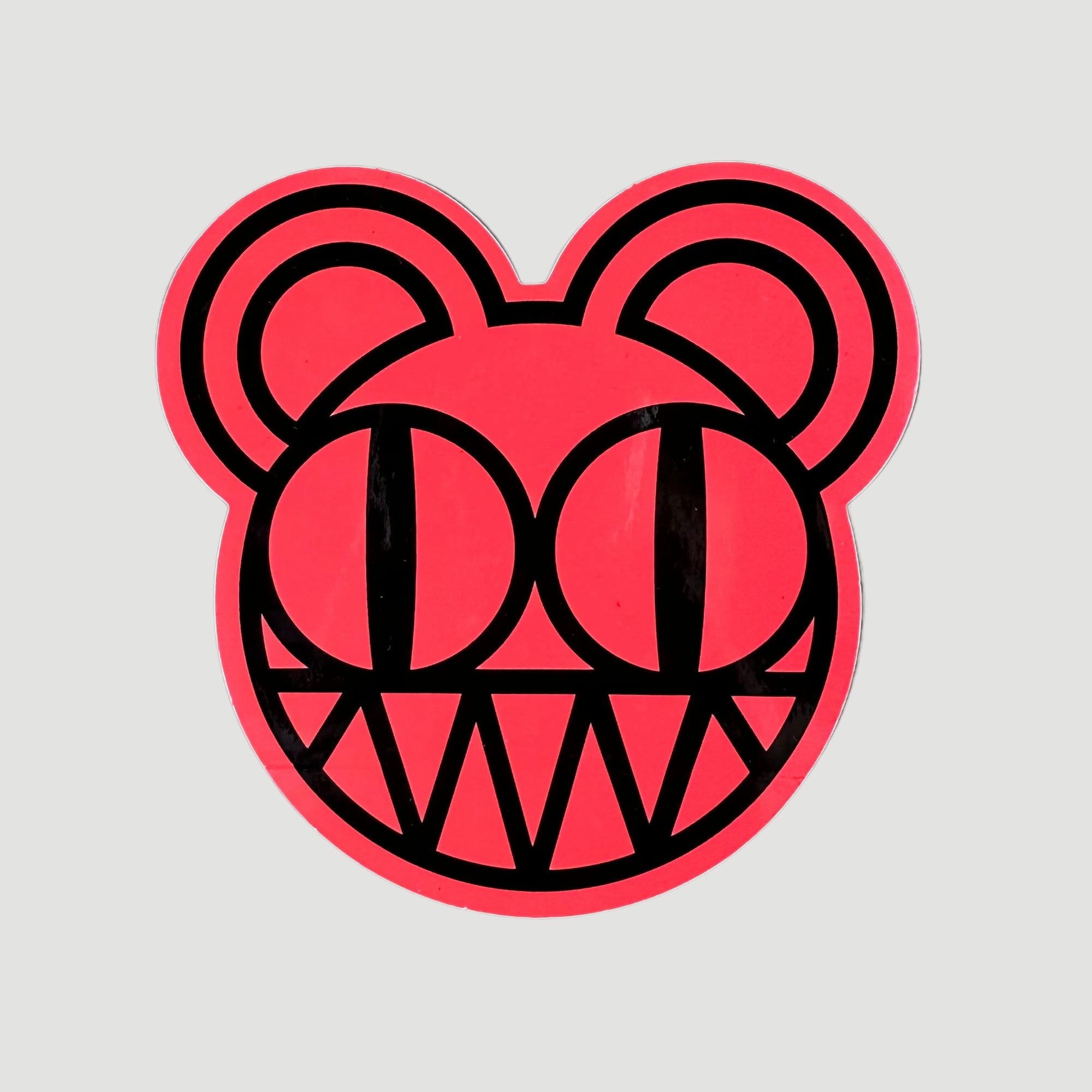 2000 Radiohead KID A Bear Promo 3 Sticker Set