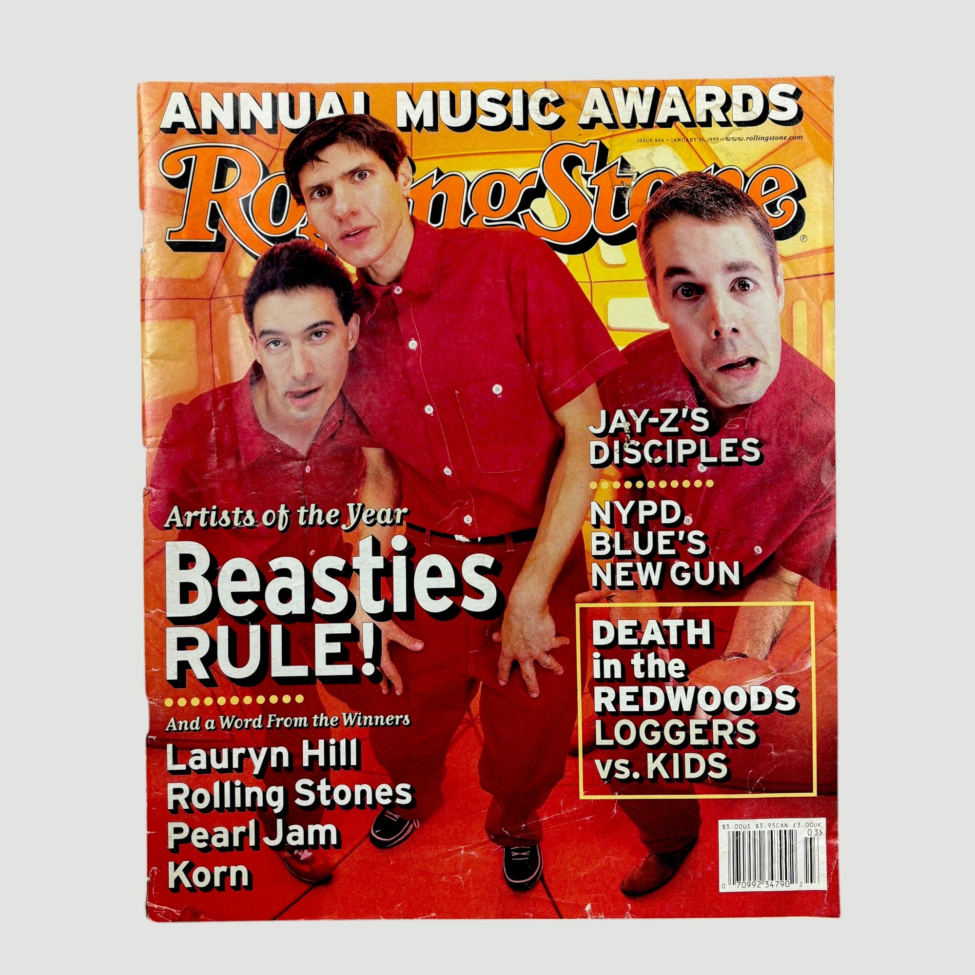 1999 Rolling Stone Beastie Boys Cover Issue
