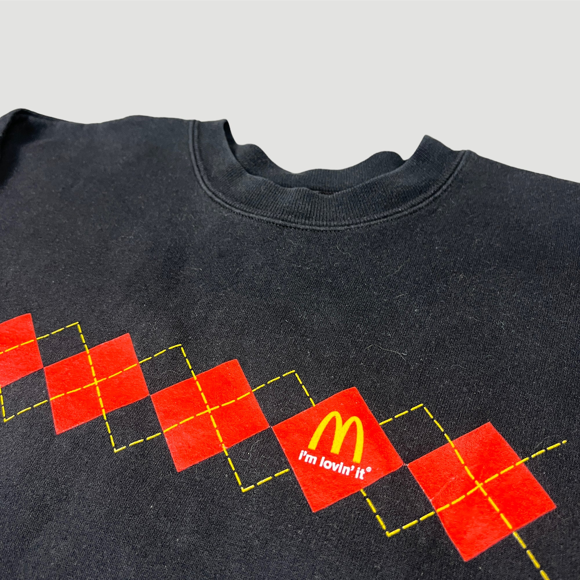 Late 90's McDonald’s Argyle Sweat