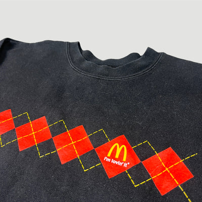 Late 90's McDonald’s Argyle Sweat