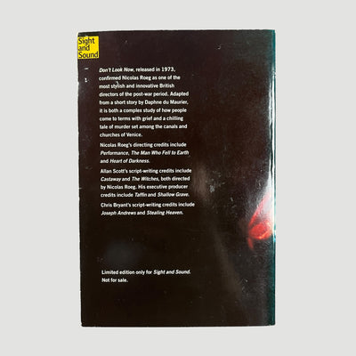 1997 Sight & Sound Don't Look Now Screenplay