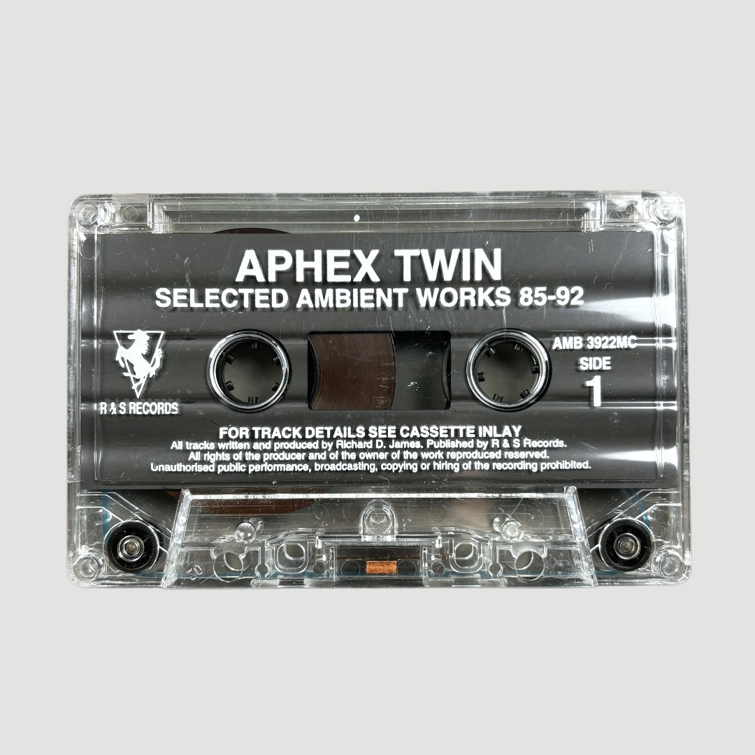 1992 Aphex Twin Selected Ambient Works 85-92 Cassette