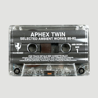 1992 Aphex Twin Selected Ambient Works 85-92 Cassette