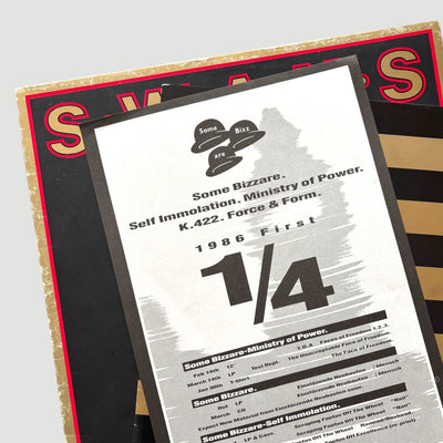 1986 Swans Greed UK 1st Press LP + Insert