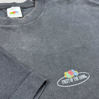 90's Black Basic Fruit of the Loom T-Shirt