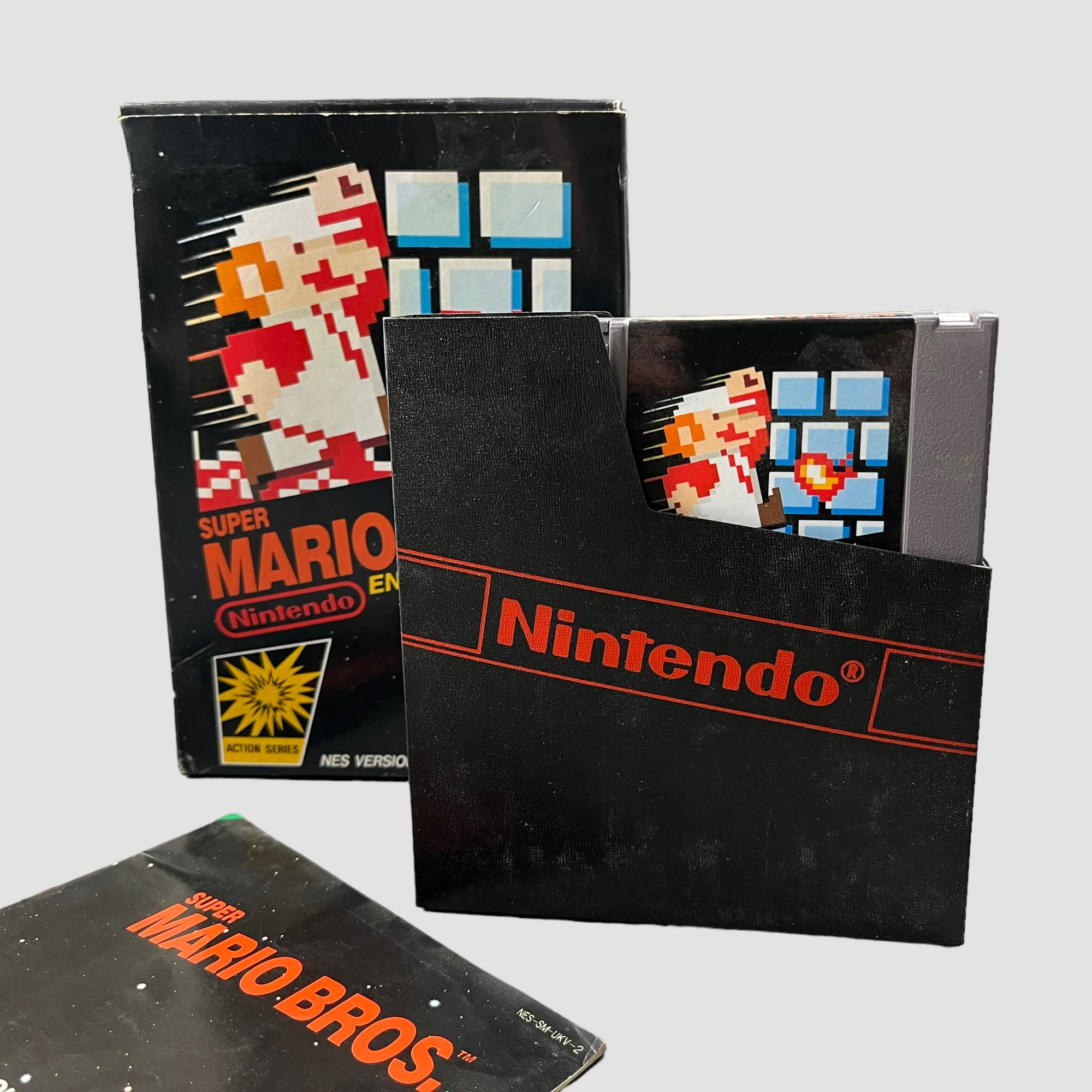 1990 Mario Bros. NES Cartridge Game (Boxed)