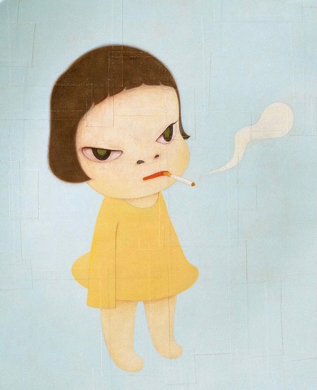 2002 Yoshitomo Nara Too Young to Die Ashtray