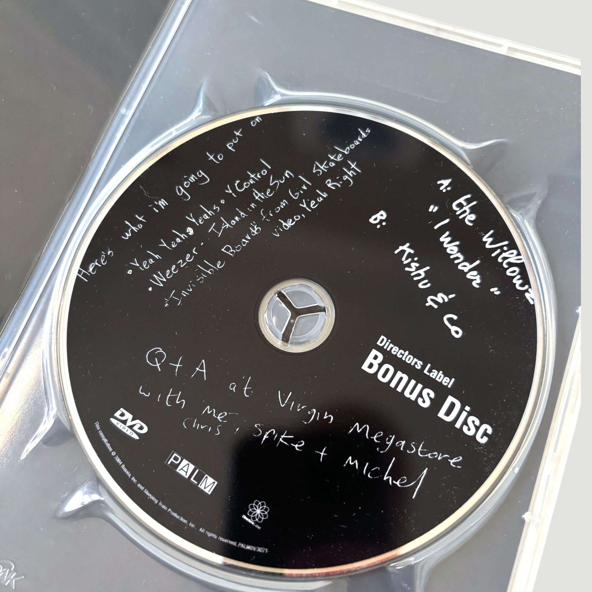 2003 Work of Directors Jonze/Cunningham/Gondry US 3DVD Boxset+Bonus Disc+Poster