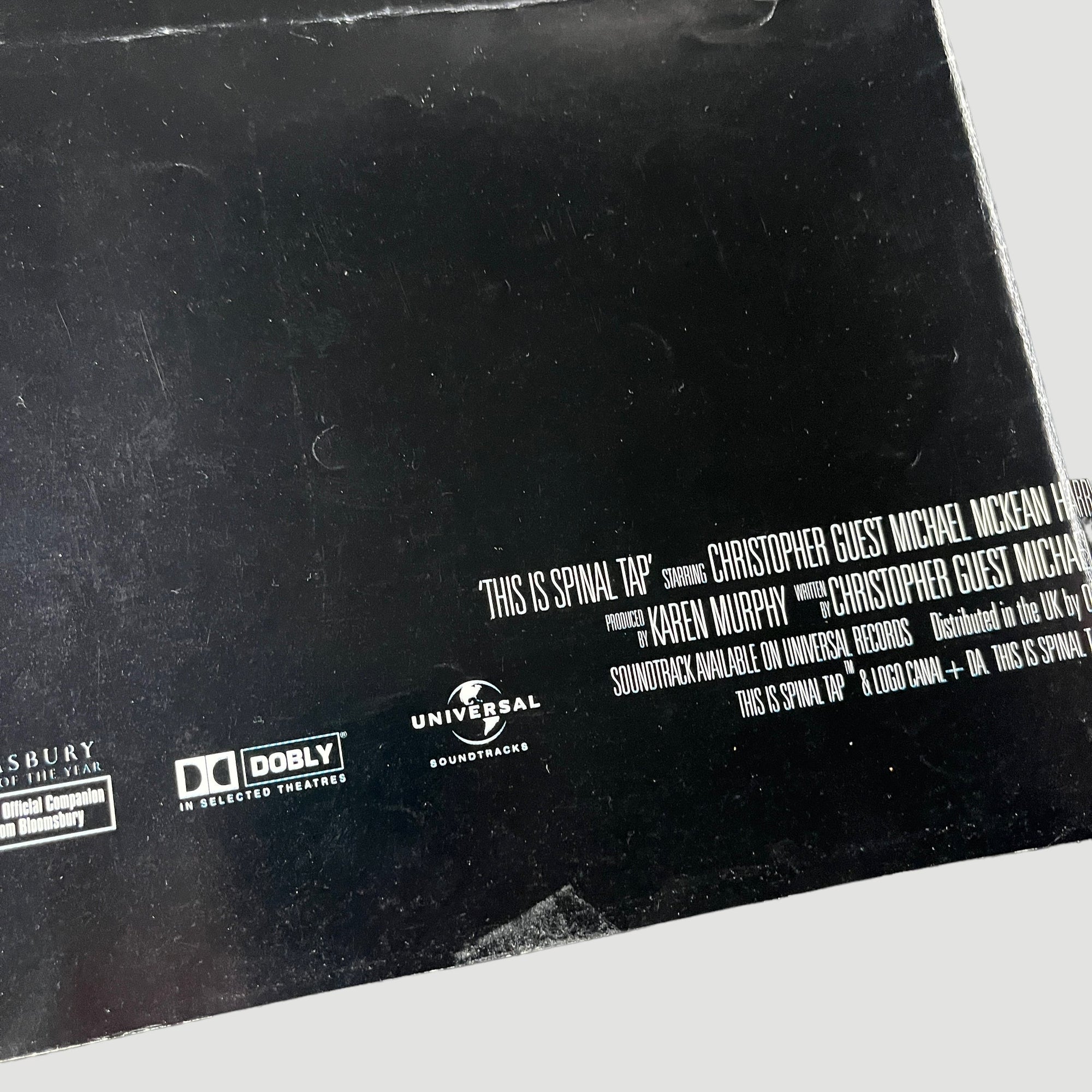 2000 Spinal Tap Re-Release UK Quad Poster