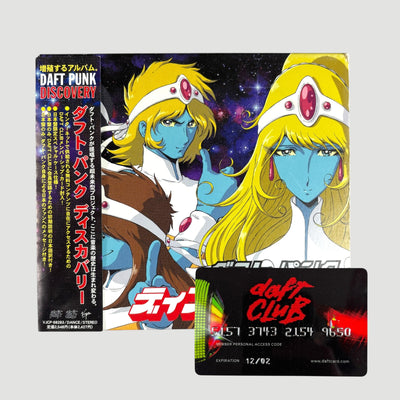 2001 Daft Punk Discovery 1st Press/2nd Run Japanese CD + Daft Clubcard