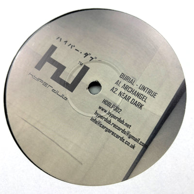 2007 Burial Untrue UK Early Press 3rd Printing UK 2LP