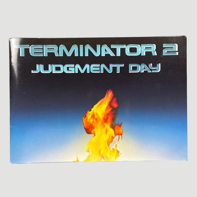 1991 Terminator T2 Metallic Boxset 2xVHS + Booklet