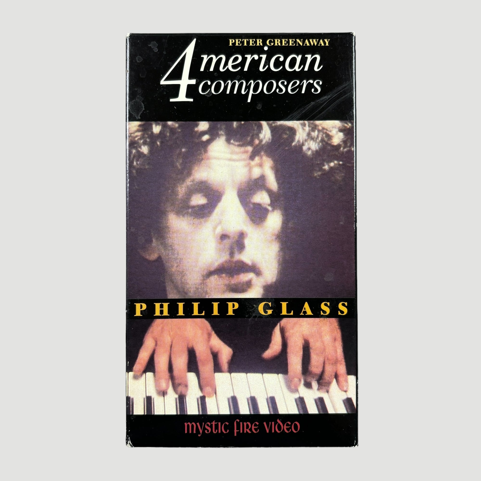 1989 4 American Composers: Phlip Glass Mystic Fire VHS