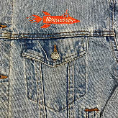 90's Nickolodeon Denim Staff Jacket