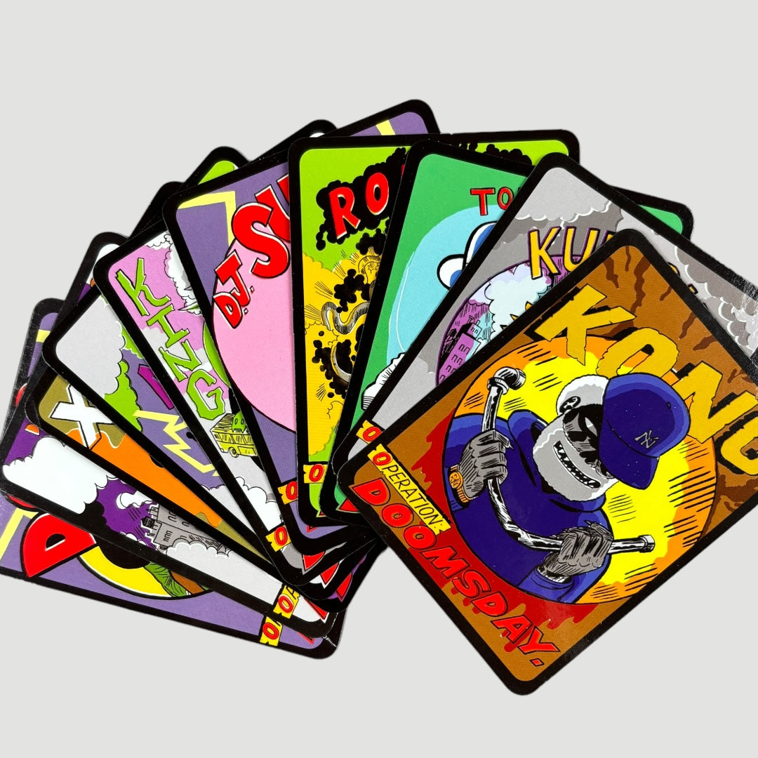 2011 MF DOOM Operation: Doomsday 2CD + Playing Cards Lunchbox