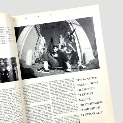 1987 The Face Beastie Boys Cover Issue