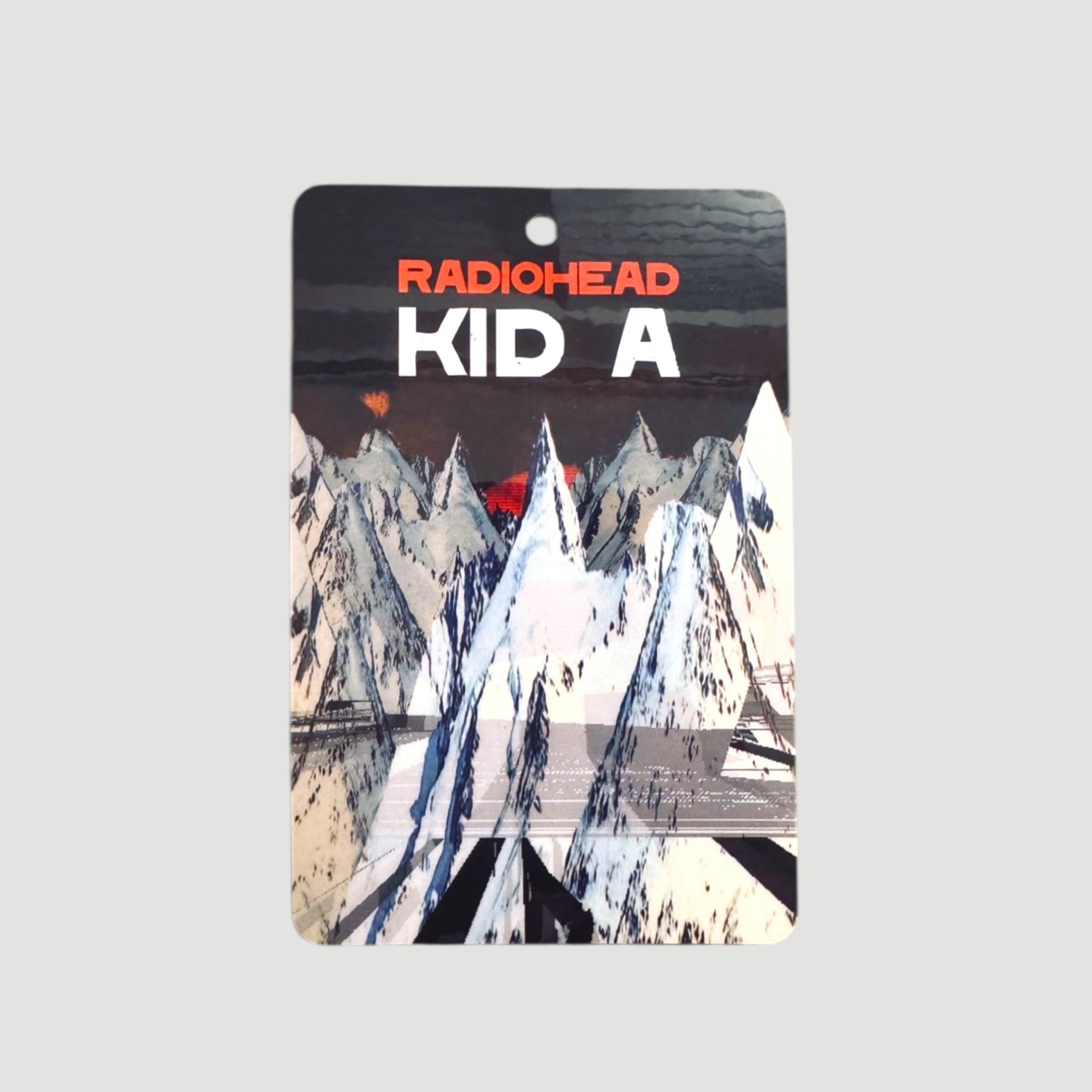 2000 Radiohead KID A Tour Laminate
