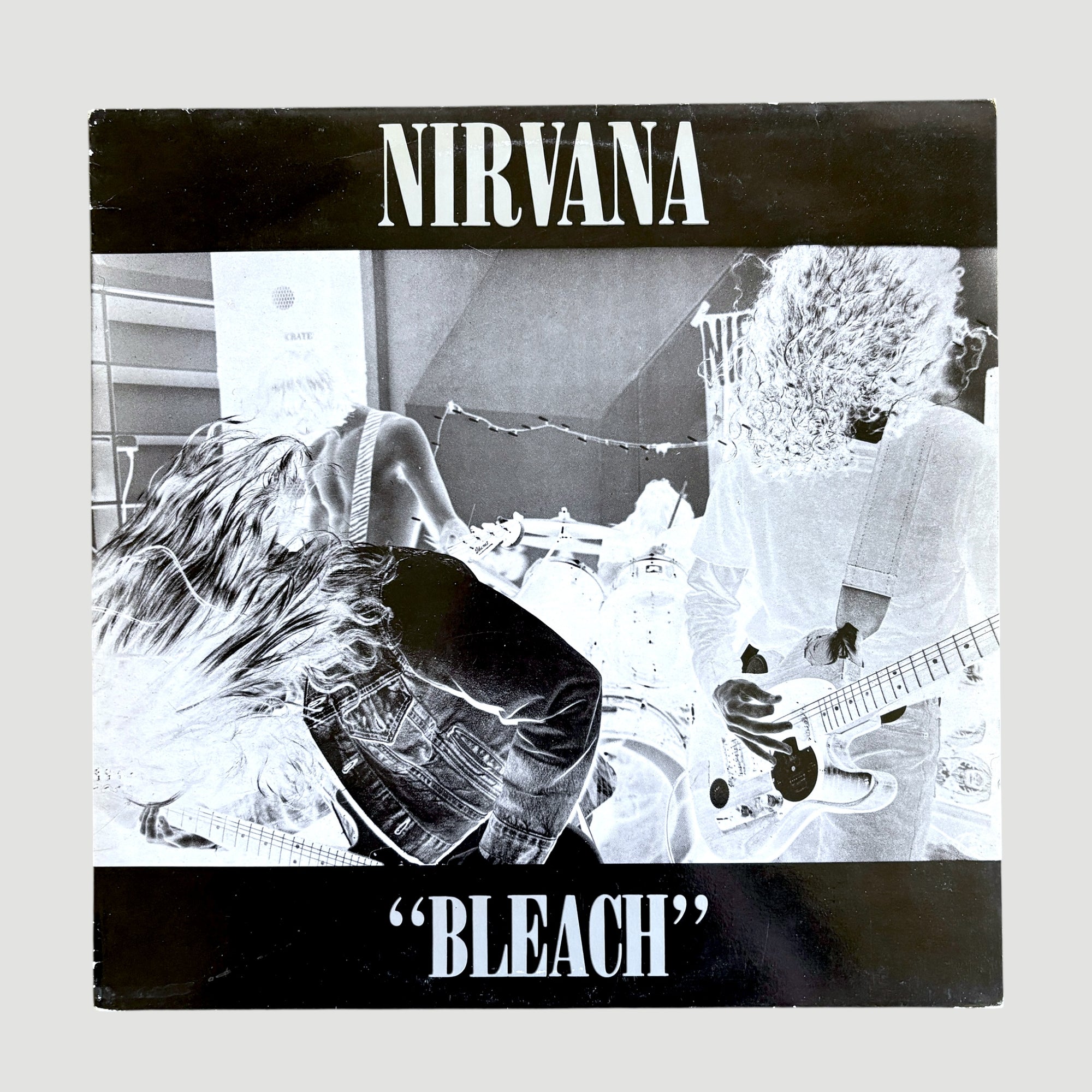 1989 Nirvana Bleach 1st UK Press LP