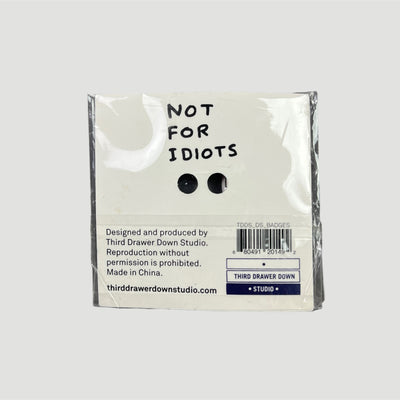 2010's David Shrigley Look at my Badge (Sealed)