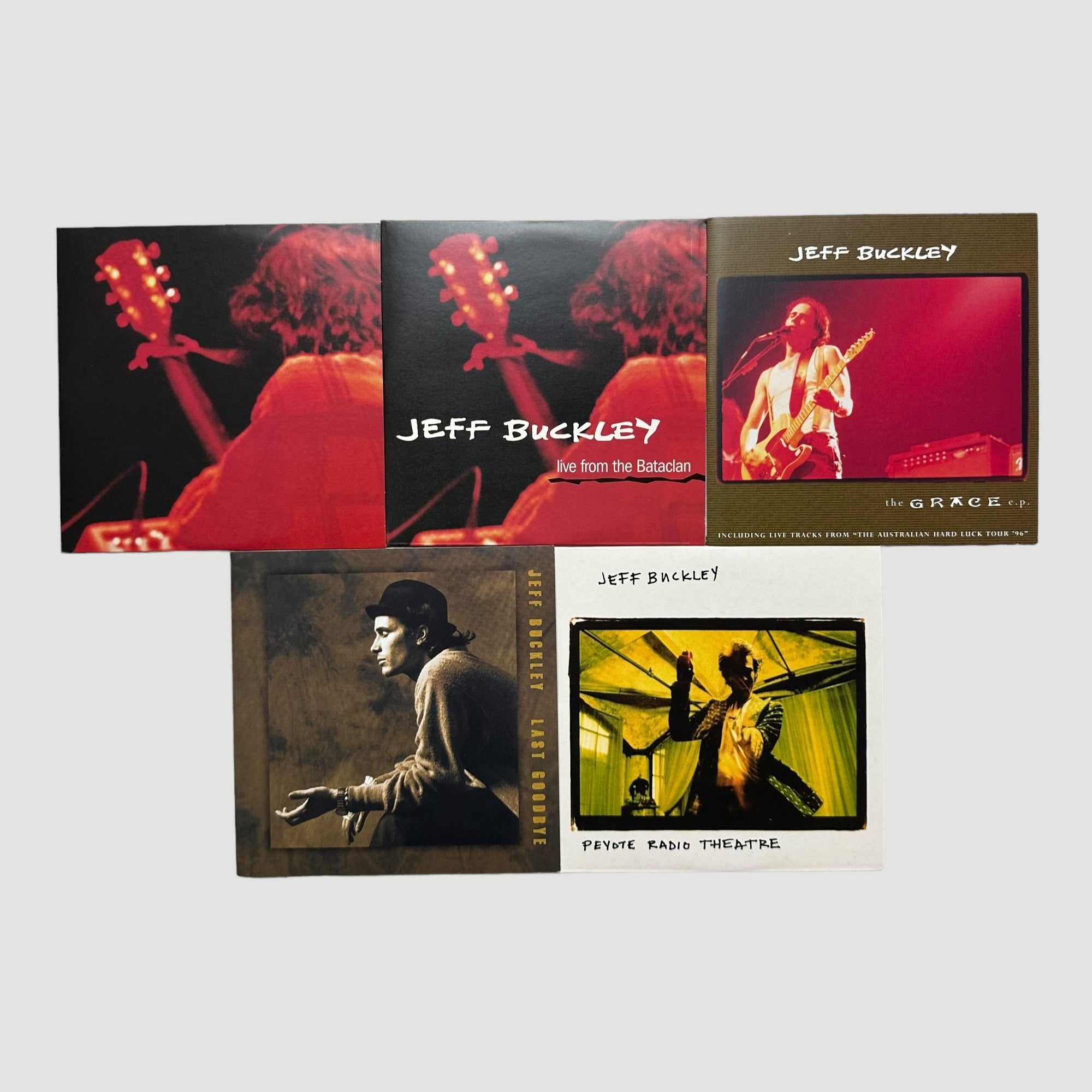 2002 Jeff Buckley Grace EP's 5 CD UK Boxset