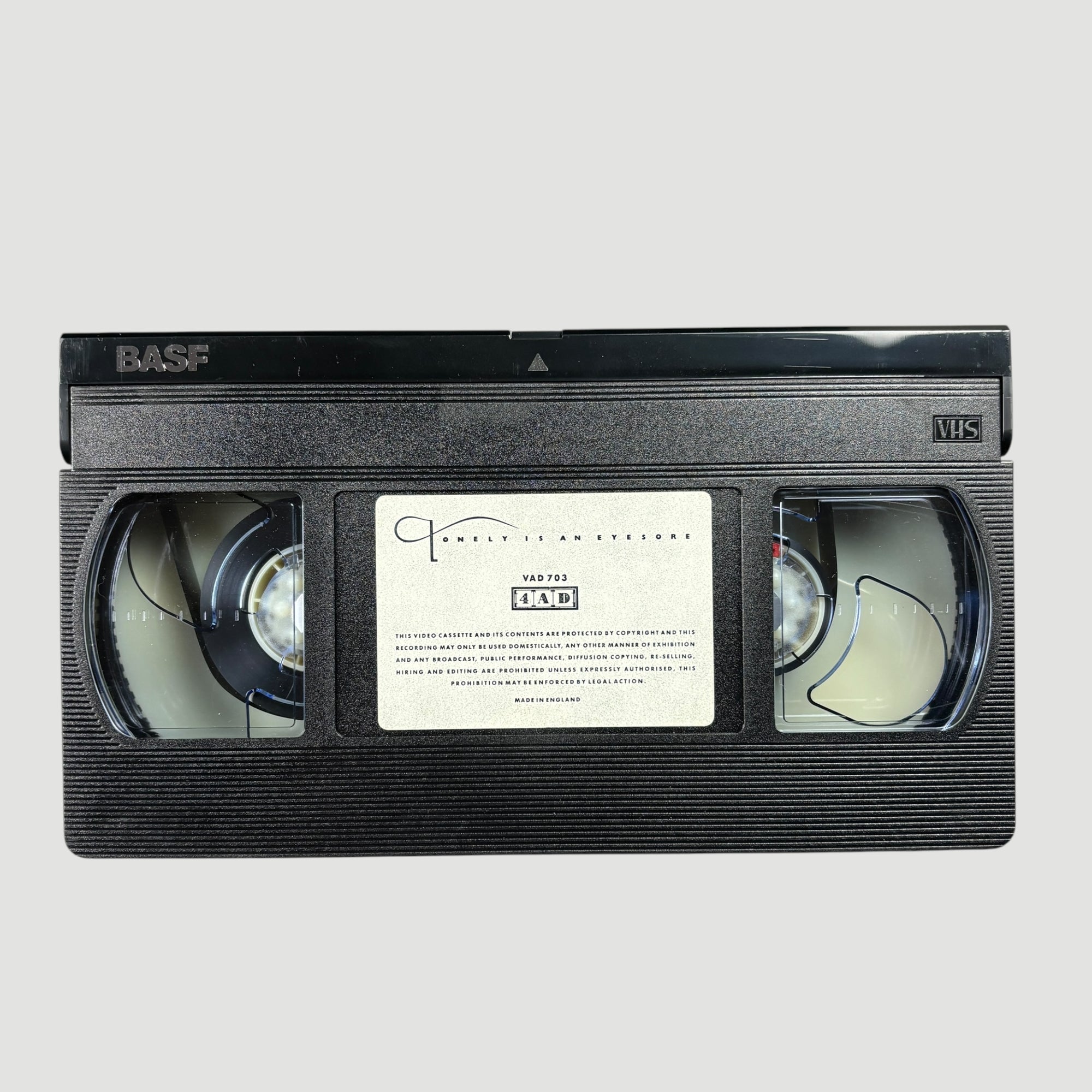 1987 4AD Lonely is an Eyesore VHS (Cocteau Twins, This Mortal Coil)