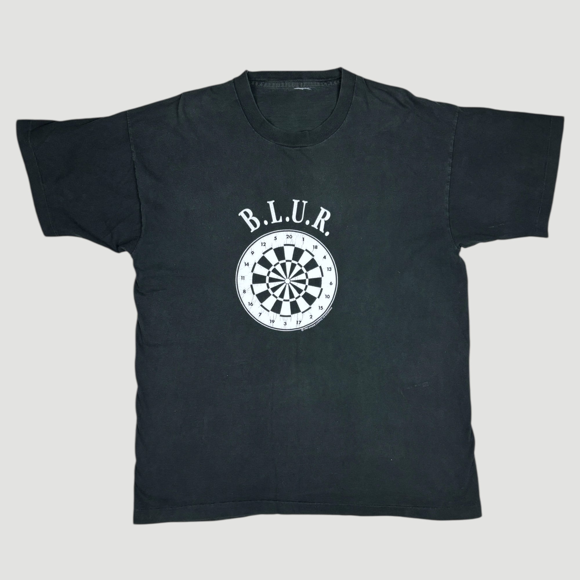 1995 Blur Dartboard Magic Arrows T-Shirt