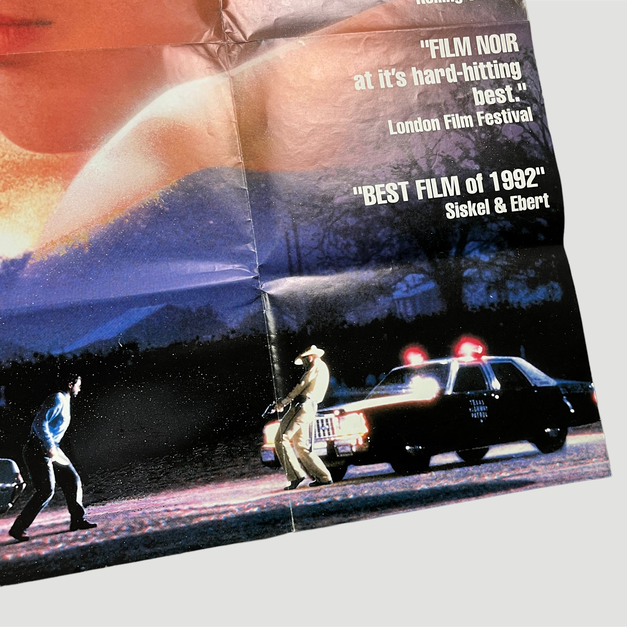 1992 One False Move UK Quad Poster