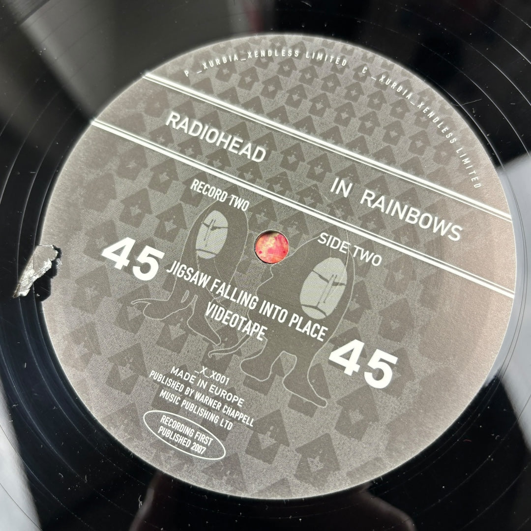 2007 Radiohead In Rainbows 2CD 2 LP Boxset