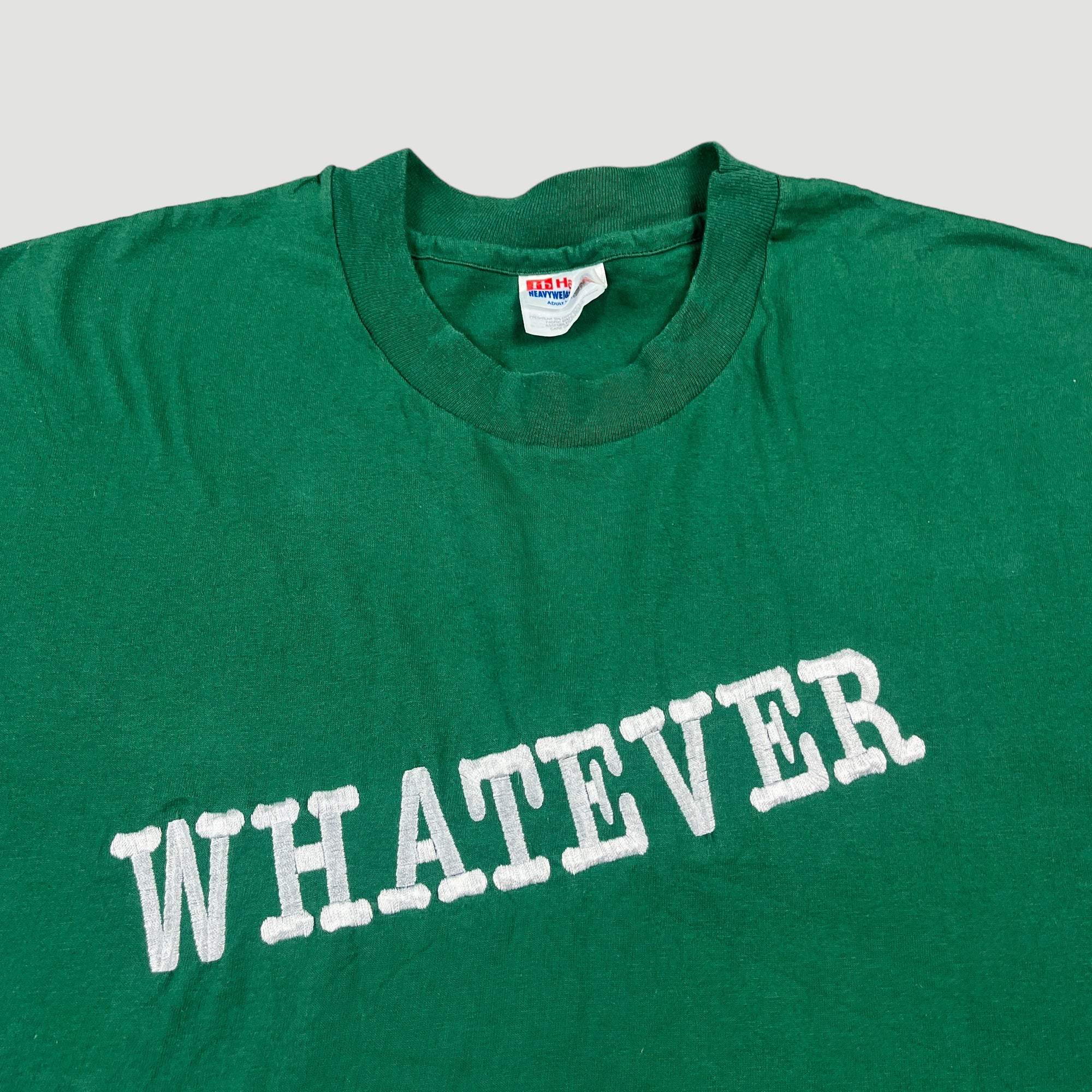 90's Whatever Embroidered T-Shirt